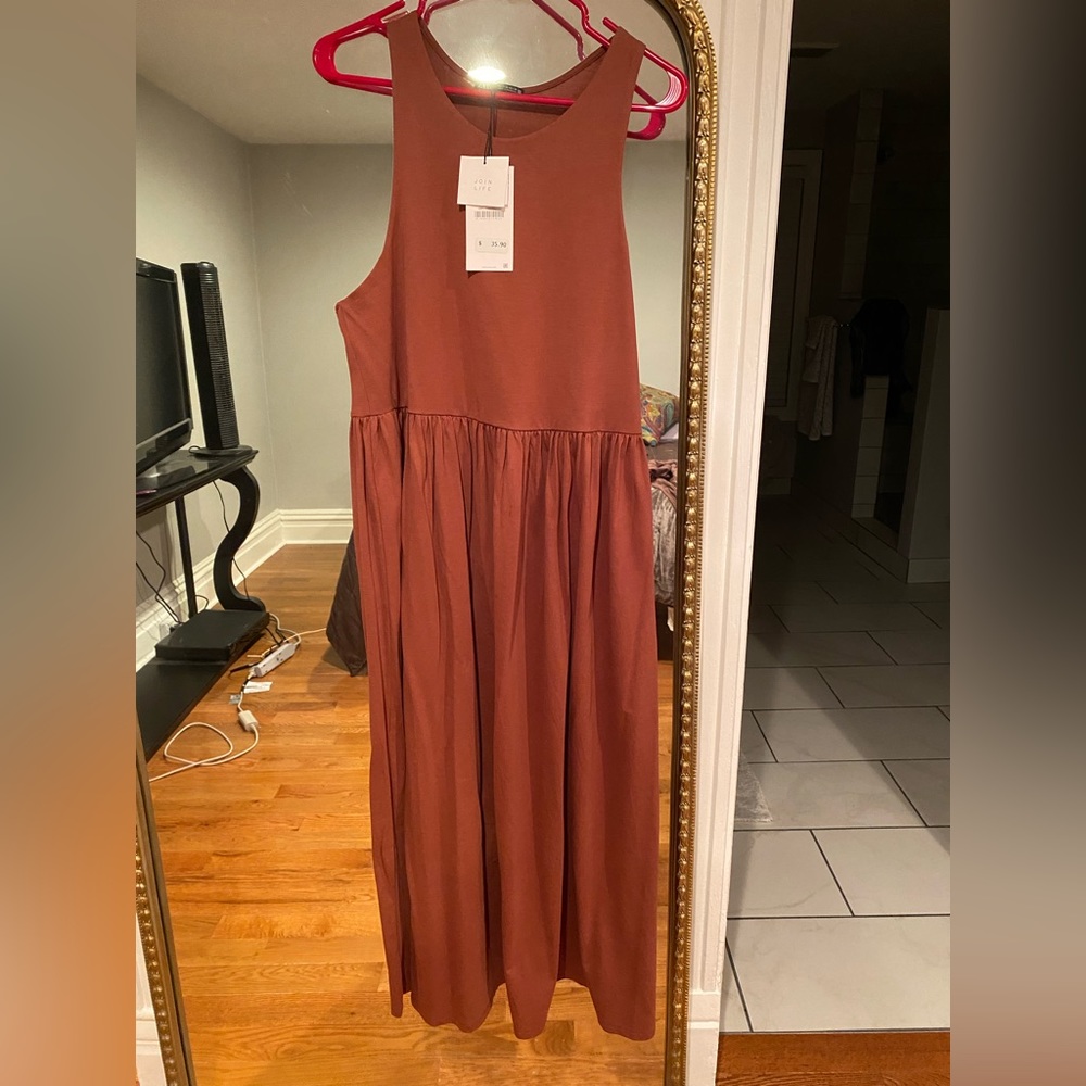 Zara racerback dress NWT